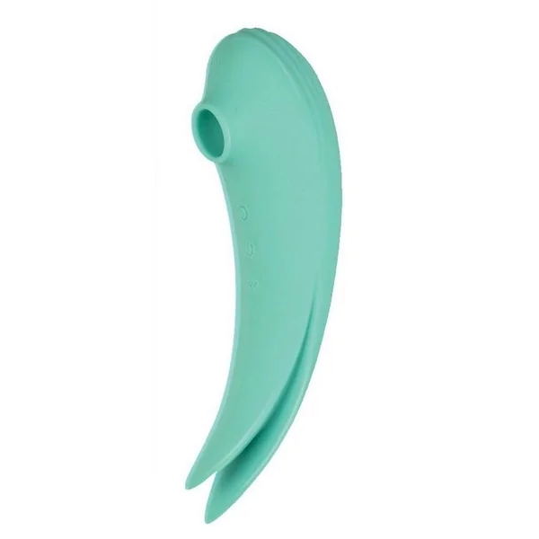 Mystique Suction Vibrating Rechargeable Silicone Massager