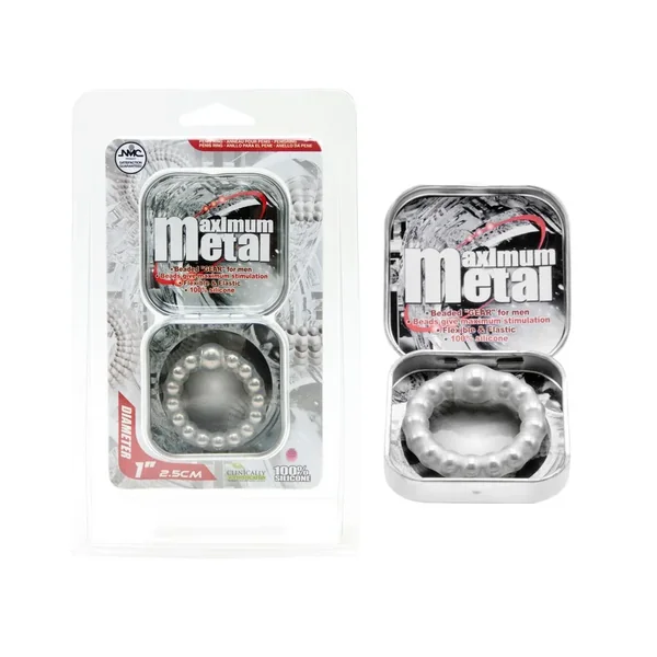 Nanma ‘Maximum Metal’ 100% Silicone Cock Ring