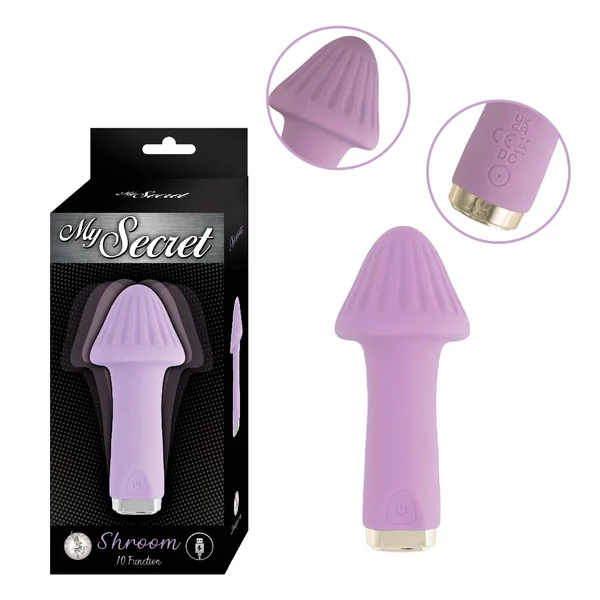 Nasstoys My Secret ShroomSilicone Rechargeable Clitoral Vibrator