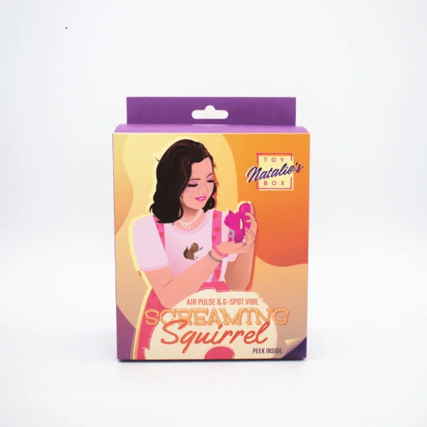 Natalie's Toybox Screaming Squirrel Air Pulse & G-Spot Vibrator