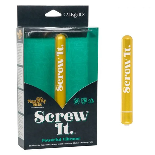 Naughty Bits Screw it. Powerful Vibrator