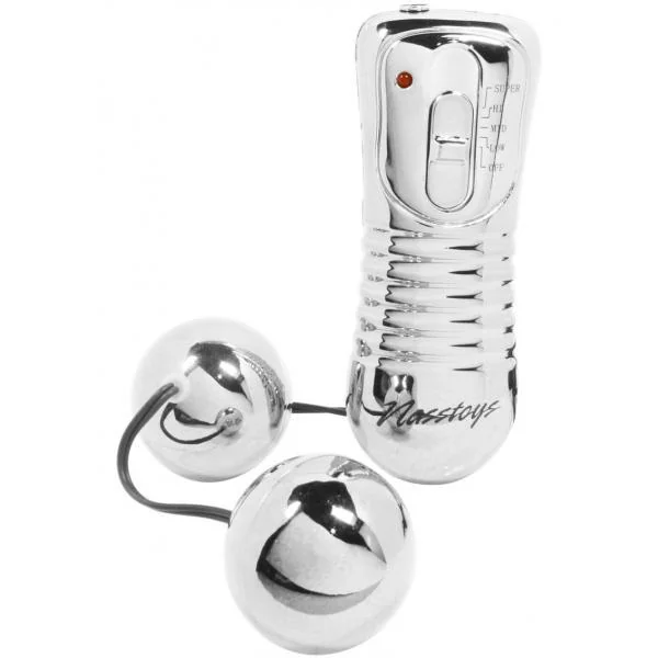 Nen Wa Balls Waterproof Vibrating Balls – Silver