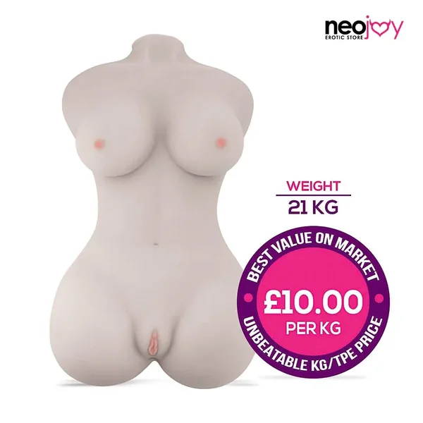 Neojoy Realistic Fantasy Sex Doll with Ass & Vagina TPE- Large-21kg