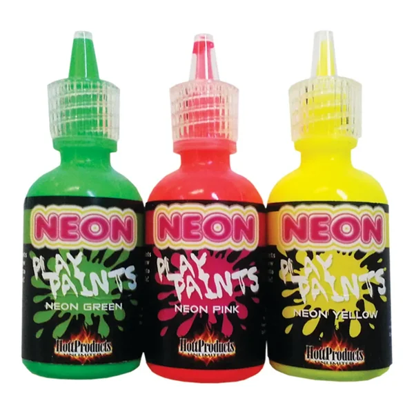 Neon Play Paints & Ultraviolet Penlight