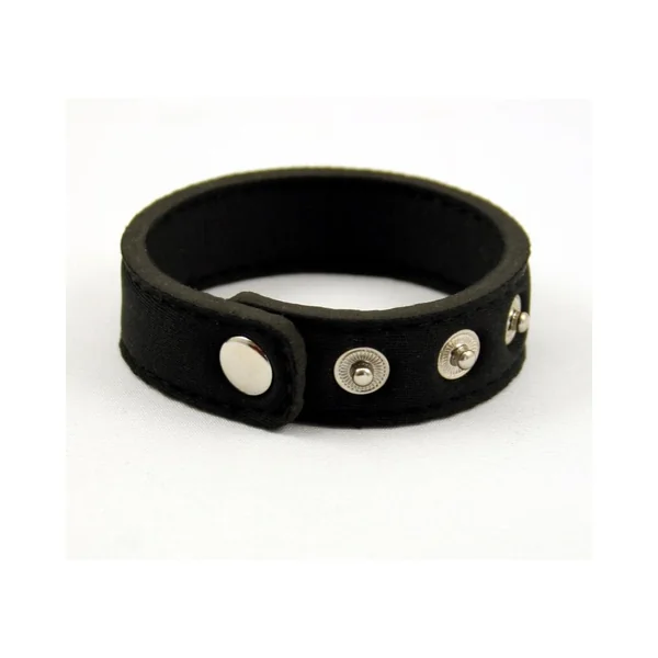 Neoprene Snap Cock Ring Black