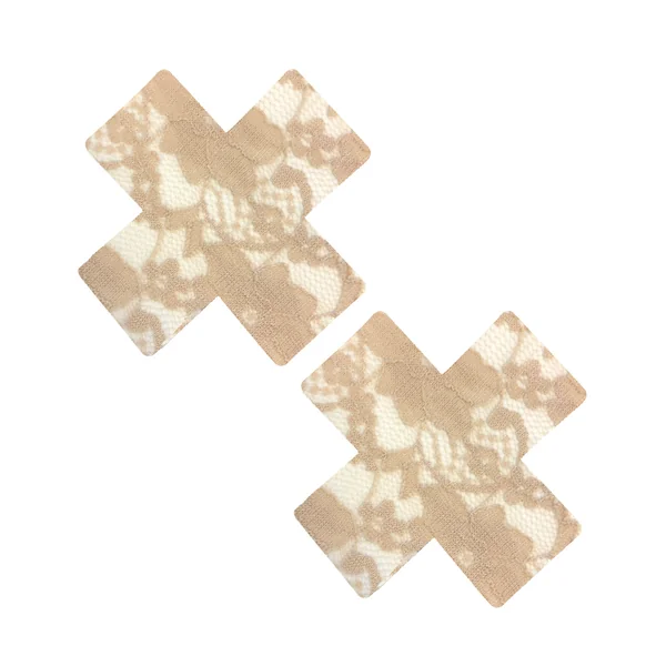 Neva Nude Lace X Pasties