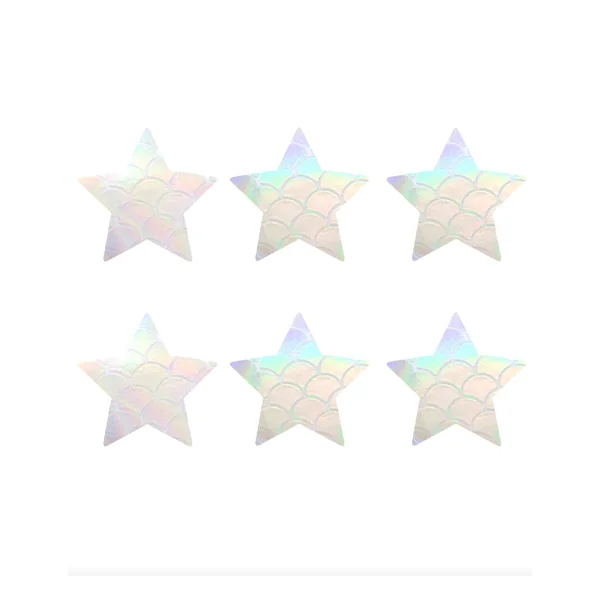 Neva Nude White Pearl Star Pasties