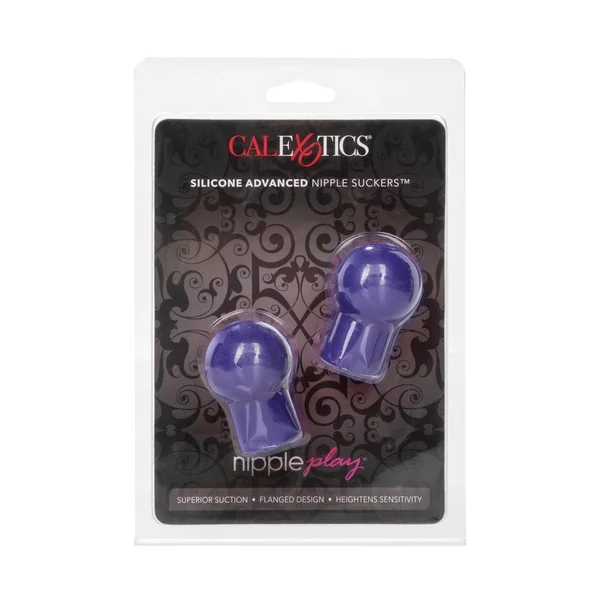 Nipple Play Advanced Silicone Nipple Suckers Purple
