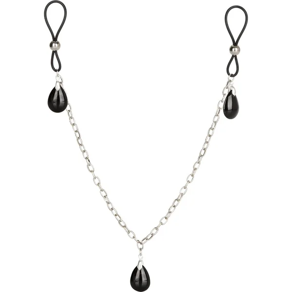 Nipply Play Non Piercing Nipple Clamps Chain Jewelry