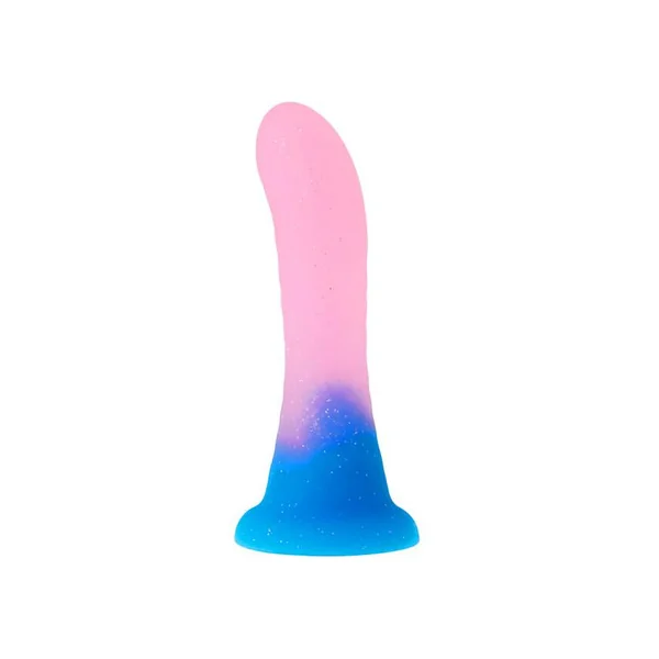 Nood Colours – Glow in the Dark Jelly Glitter Dildo – Foil Bag