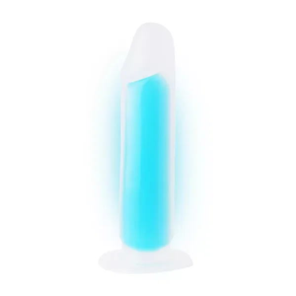 Nood Colours Glow in the Dark Smooth Dildo – 8.7″