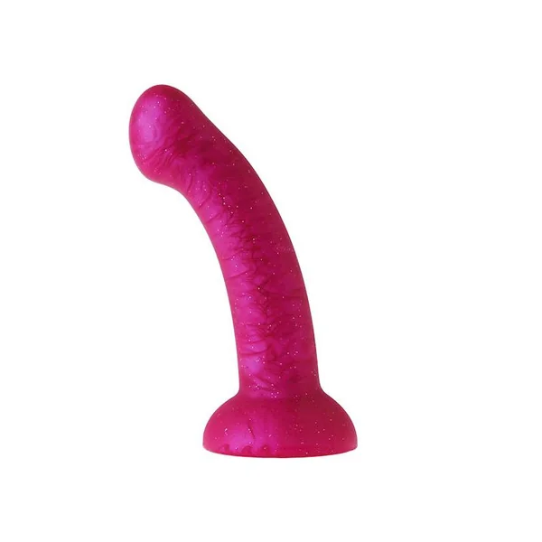 Nood Colours – “The Essential” Pearly G-spot Dildo – Foil Bag – Pink