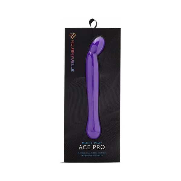 Nu Sensuelle Ace Pro Prostate and G-Spot Vibe Deep Purple