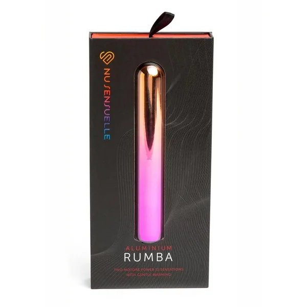 Nu Sensuelle Aluminium Rumba Rechargeable Warming Bullet