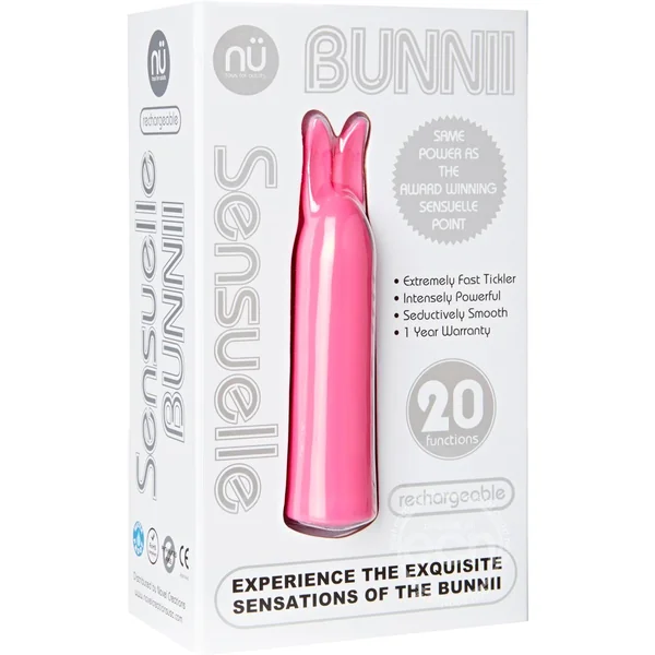 Nu Sensuelle Bunnii Rechargeable Silicone Vibrator