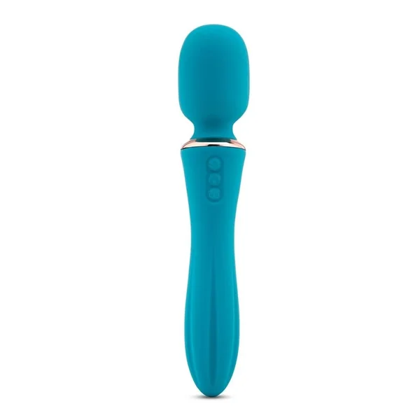 Nu Sensuelle Mika Nubii Rechargeable Silicone Mini Wand - Blue