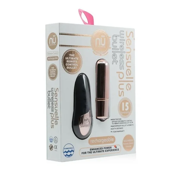 Nu Sensuelle Wireless Bullet Plus with Remote Control Rechargeable