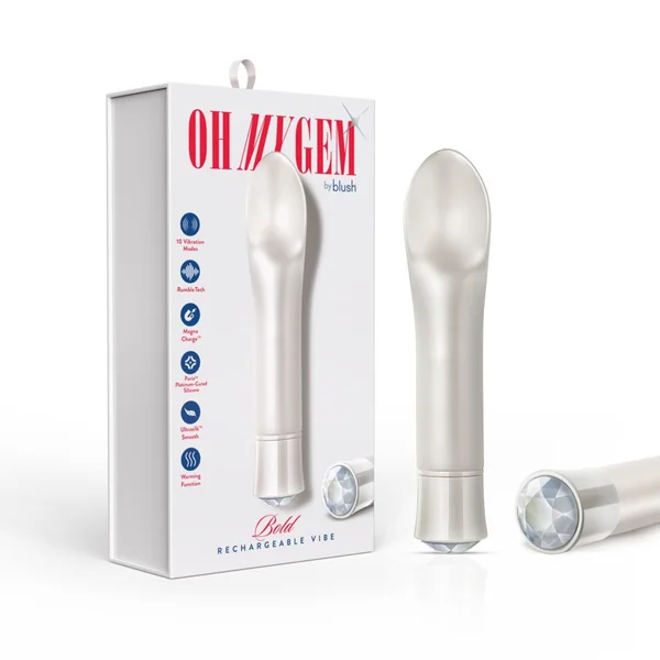 Oh My Gem Bold Jeweled Vibrator