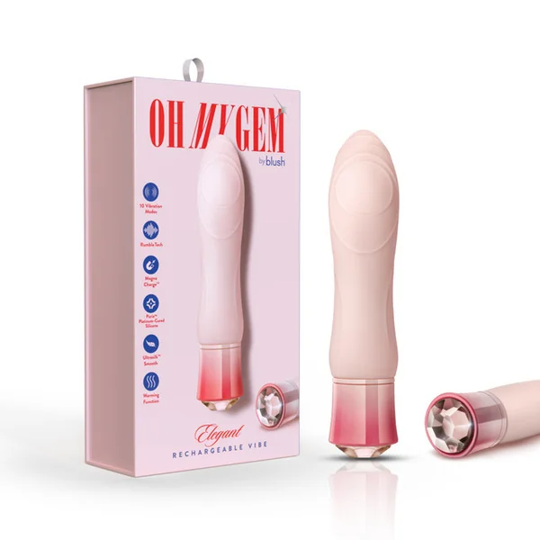** Oh My Gem Elegant Jeweled Vibrator