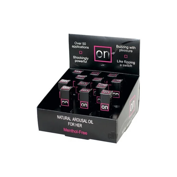 On Natural Arousal Oil Original 12 Pieces Display - 0.17 Fl. Oz. Bottles