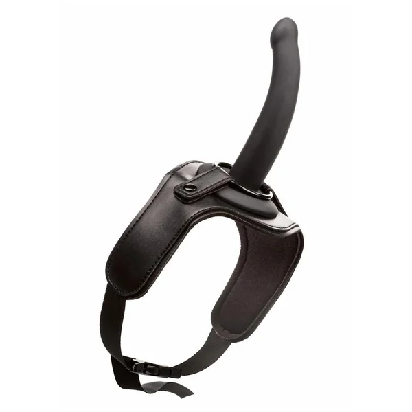 Onyxxx Thigh Strap With Silicone Probe – Black