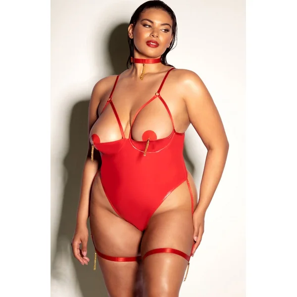 Open Shelf Cup Teddy With Open Gusset