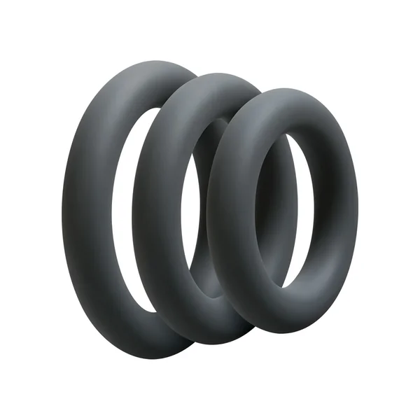 Optimale 3 Silicone C-Ring Set Thick Slate