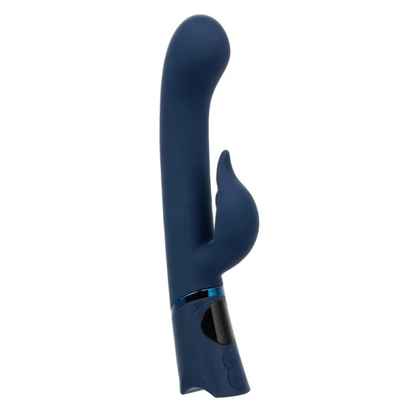Orgasmatron Digital G-Teaser Rechargeable Silicone Rabbit – Blue
