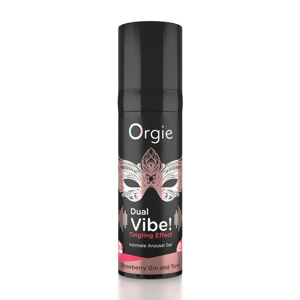 Orgie Dual Vibe Intimate Arousal Gel 0.5 fl oz – Strawberry Gin and Tonic