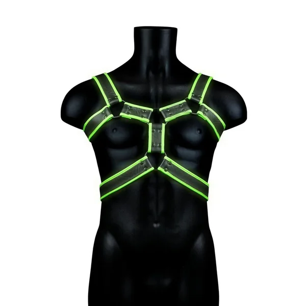 Ouch! Bonded Leather Body Harness
