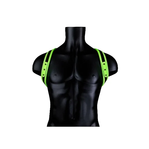 Ouch by Shots Toys - Glow - Sling Harness - Glow in the Dark