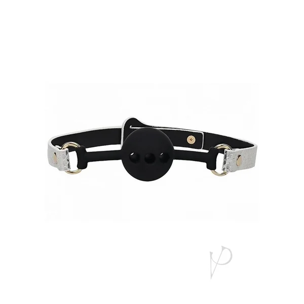 Ouch! Florence Collection Silicone Ball Gag - White