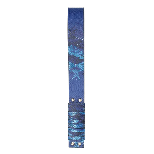 Ouch! Florence Holographic Snake Print Faux Leather Slapper Paddle