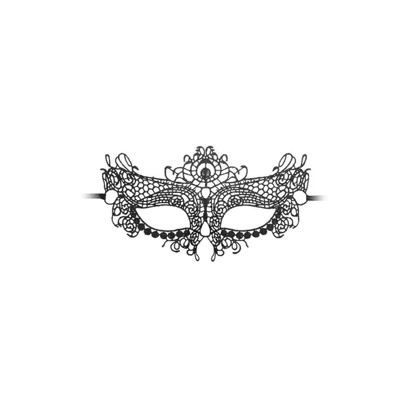 Ouch! Lace Eye-Mask Queen – Black