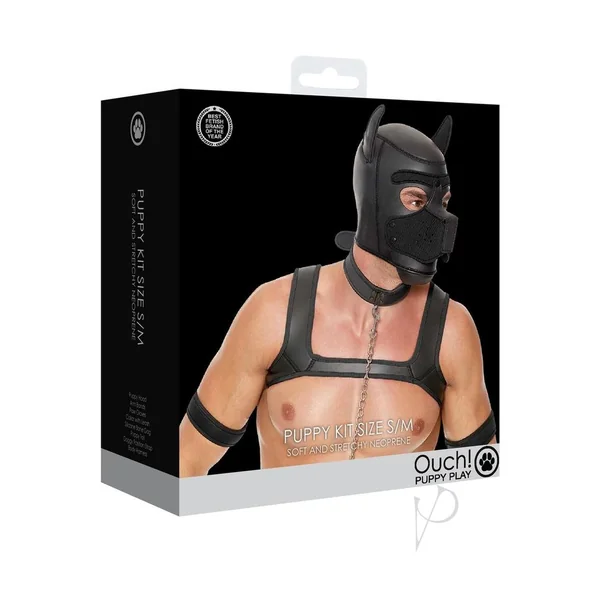 Ouch! Neoprene Puppy Kit S/M - Black