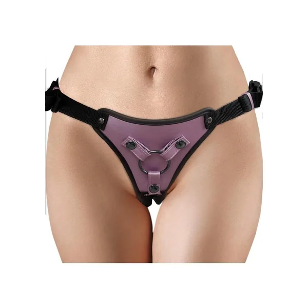 Ouch! Strap-On Harness- Metallic Rose Gold