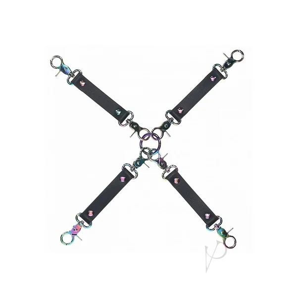 Ouch! Venice Collection Hogtie Connectors - Black