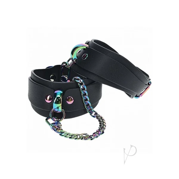 Ouch! Venice Collection Leg Cuffs - Black