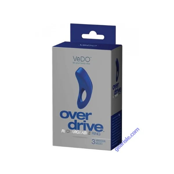 Overdrive Rechargeable Ring 3 Vibration Modes
