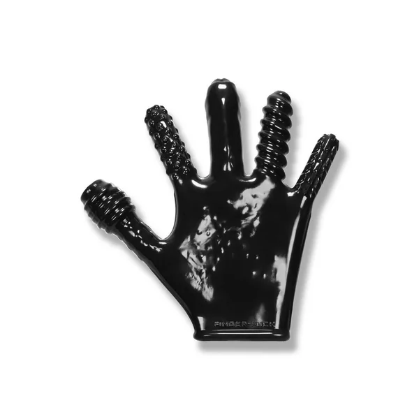 Oxballs Finger Fuck Textured Glove – Black