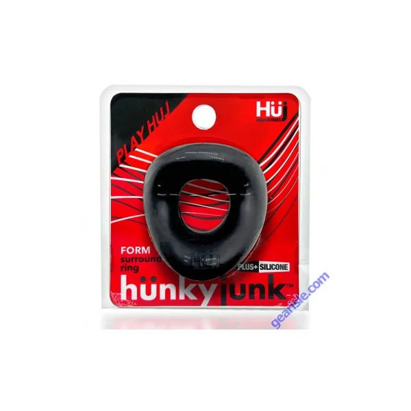 Oxballs Hünkyjunk Form Cockring Tar Ice Curved Silicone