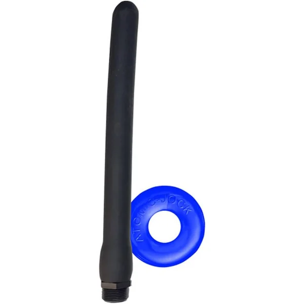 Oxballs Oxshot Butt Nozzle Shower Hose 12 In. + Flex Cockring Black