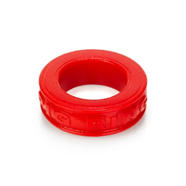 Oxballs Pig Ring Silicone Cock Ring – Red