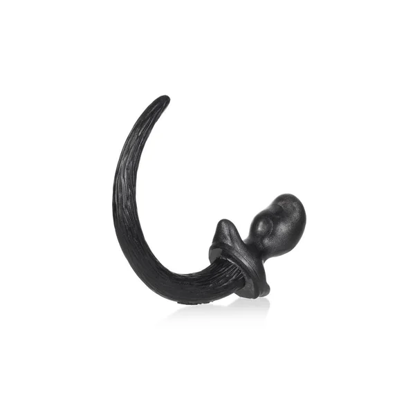 Oxballs - Puppy Tail Butt Plug - Bulldog Large - Black