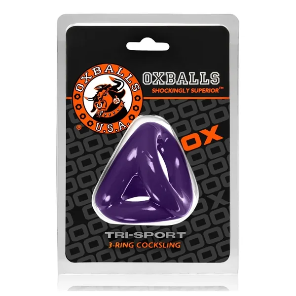 Oxballs Tri-Sport 3-Ring Cocksling