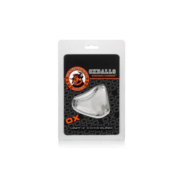 OxBalls Unit-X Cocksling, Clear