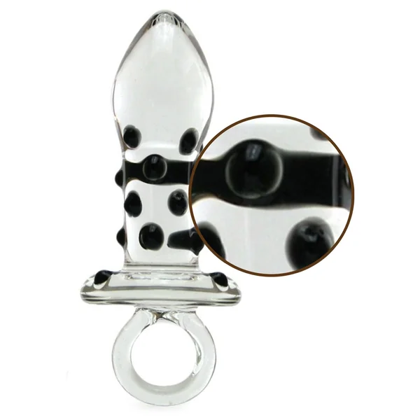 Pacifier Glass Butt Plug Hustler
