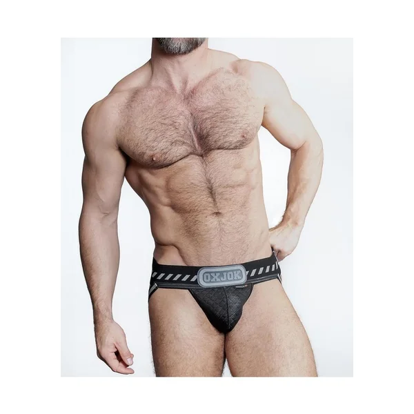 Packer Cargo Quilt Slider-Strap Jock - Black Puff