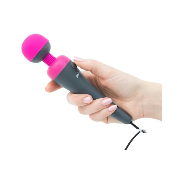 Palm Power Plug & Play Fuchsia Massager