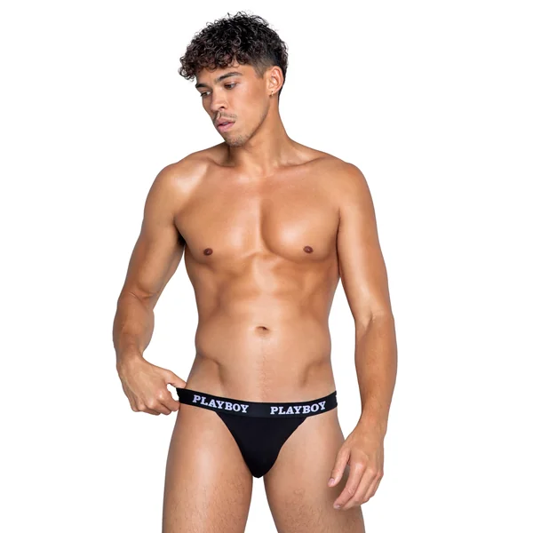 PBLI144 - Playboy Mens Modal Gym Jockstrap